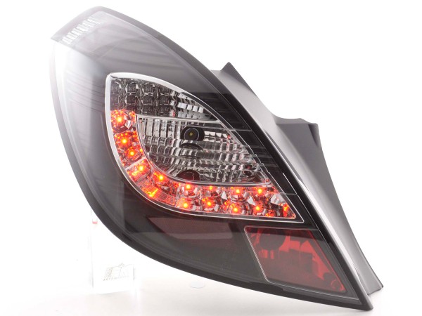 Led Taillights Opel Corsa D 3-dr Yr. 06-10 black