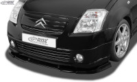 RDX Front Spoiler VARIO-X CITROEN C2 VTR / VTS RDX Front Spoiler VARIO-X CITROEN C2 VTR / VTS