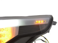 Preview: Headlight Set Xenon Angel Eyes LED fits BMW 5 Series E60/E61 (2005–2008) black right-hand drive Preview: Headlight Set Xenon Angel Eyes LED fits BMW 5 Series E60/E61 (2005–2008) black right-hand drive