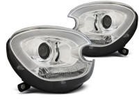 Xenon Headlights Tube Light Chrome fits BMW Mini R60 R61 Countryman 10–16 Xenon Headlights Tube Light Chrome fits BMW Mini R60 R61 Countryman 10–16