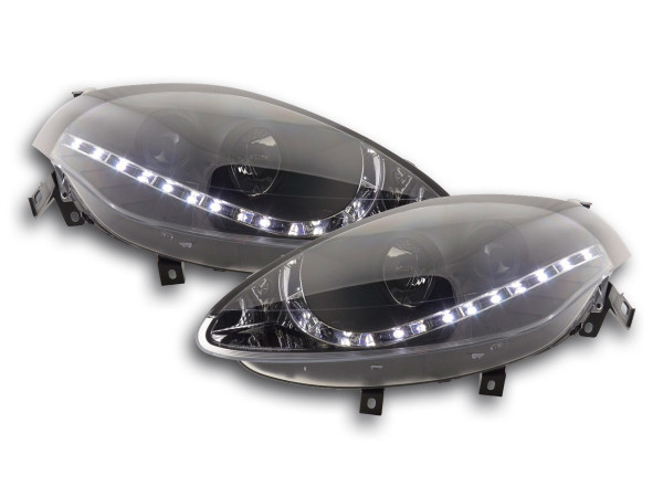 Daylight headlight Fiat Bravo type 198 Yr. 07- black