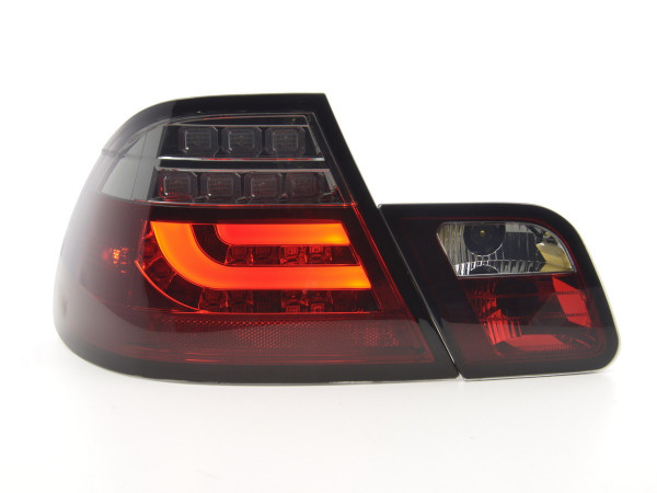 Led Taillights BMW serie 3 E46 Coupe Yr. 99-03 red/black