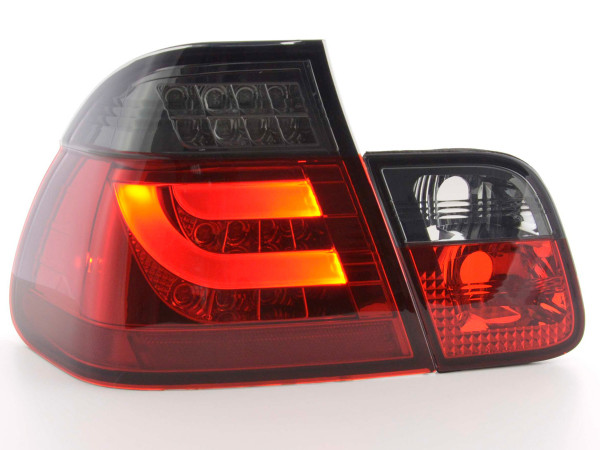 Led Taillights BMW serie 3 E46 saloon Yr. 98-01 red/black