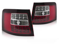 Led Tail Lights Red White Fits Audi A6 05.97-05.04 Avant Led Tail Lights Red White Fits Audi A6 05.97-05.04 Avant
