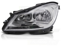 Headlight Chrome Left Side Tyc Fits Mercedes W204 11-14 Headlight Chrome Left Side Tyc Fits Mercedes W204 11-14