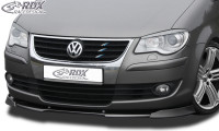 RDX Front Spoiler VARIO-X VW Touran 2007+ RDX Front Spoiler VARIO-X VW Touran 2007+