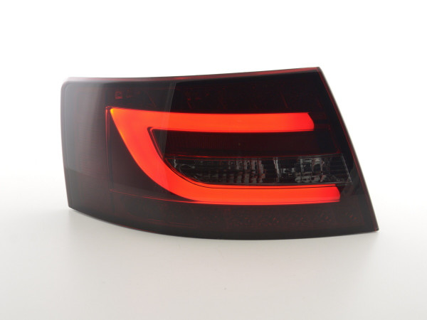 Taillights LED Audi A6 saloon (4F) Yr. 04-08 red/black