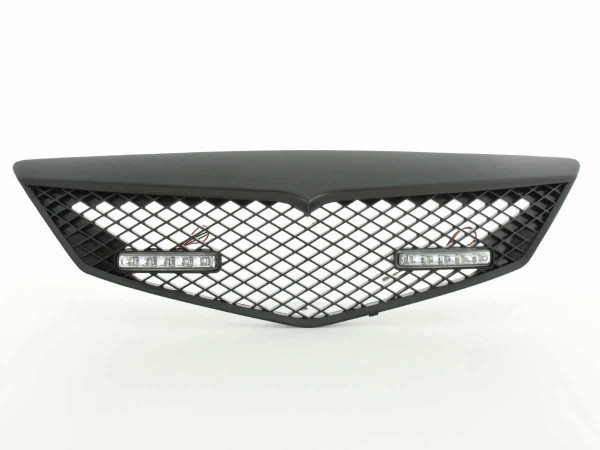 Sportgrill with position light Mazda 2 Typ DY Yr. 03-07 black