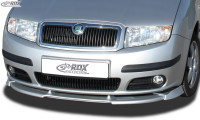 RDX Front Spoiler VARIO-X SKODA Fabia 1 Typ 6Y 2004+ (not GT / RS) RDX Front Spoiler VARIO-X SKODA Fabia 1 Typ 6Y 2004+ (not GT / RS)