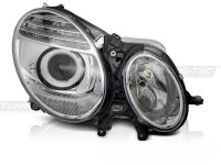 Headlights Chrome Right Side Tyc Fits Mercedes W211 06-09 Headlights Chrome Right Side Tyc Fits Mercedes W211 06-09