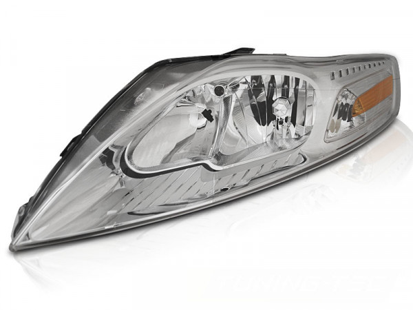 Headlights Chrome Left Side Tyc Fits Ford Mondeo 07.07-11.10