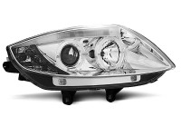 Headlights Angel Eyes Chrome fits BMW Z4 E85 E86 02-08 Headlights Angel Eyes Chrome fits BMW Z4 E85 E86 02-08