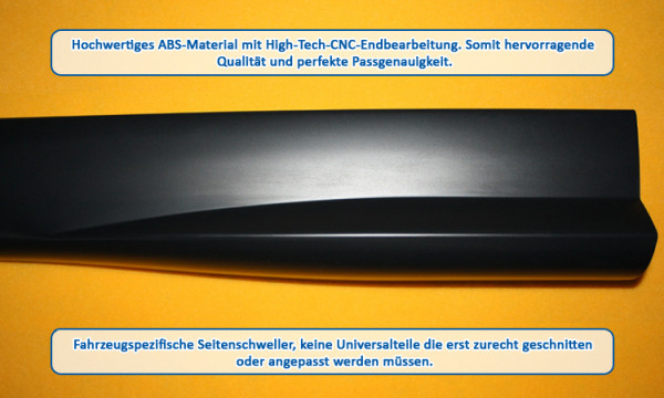 RDX Sideskirts AUDI A3-8L "Turbo-R"