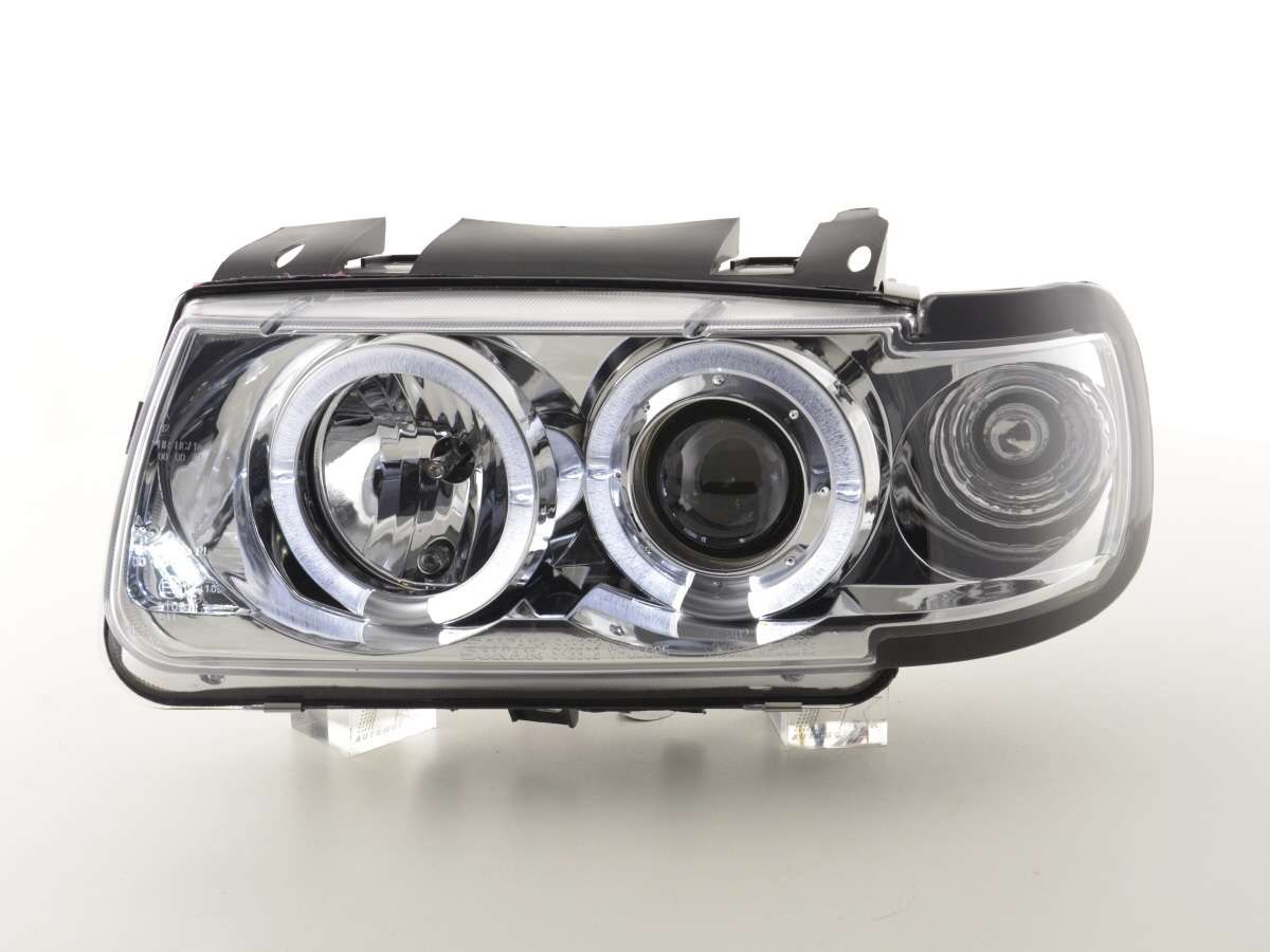 headlight VW Polo type 6N Yr. 9499 chrome Headlights Lights Car