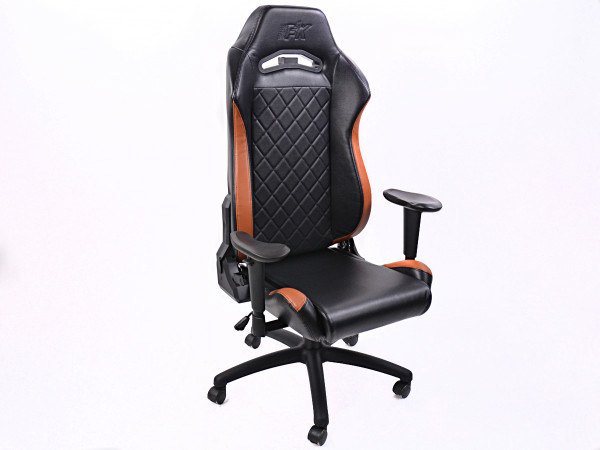 FK sport setat office chair gaming seat Liverpool black/brown swivel chair revolving chair