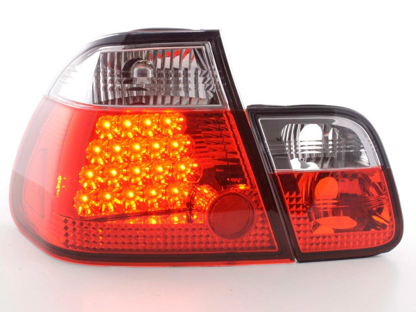Led Taillights BMW serie 3 saloon type E46 Yr. 01-05 clear/red