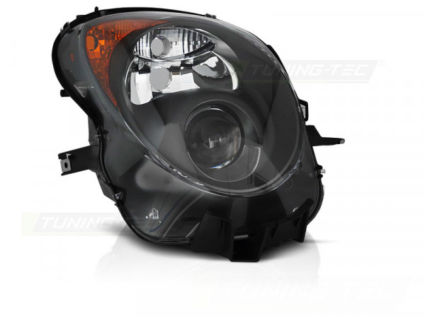 Headlight Black Right Side Tyc Fits Alfa Romeo Mito 08-15