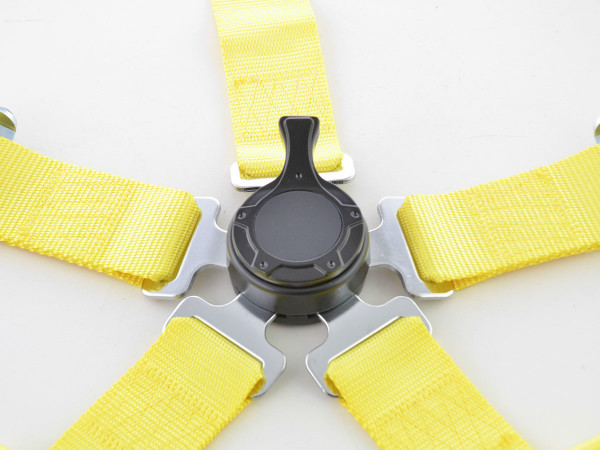 Harness belt 5-point harness racing harness universal yellow