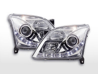 Daylight headlight Opel Vectra C Yr. 02-05 chrome RHD Daylight headlight Opel Vectra C Yr. 02-05 chrome RHD