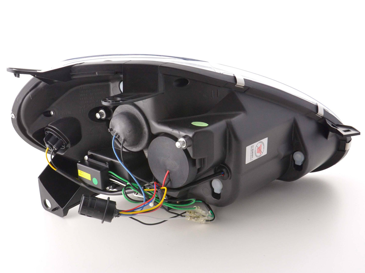 Daylight headlight Fiat Grande Punto Typ 199 Yr. 0508 chrome Headlights Lights Car Tuning