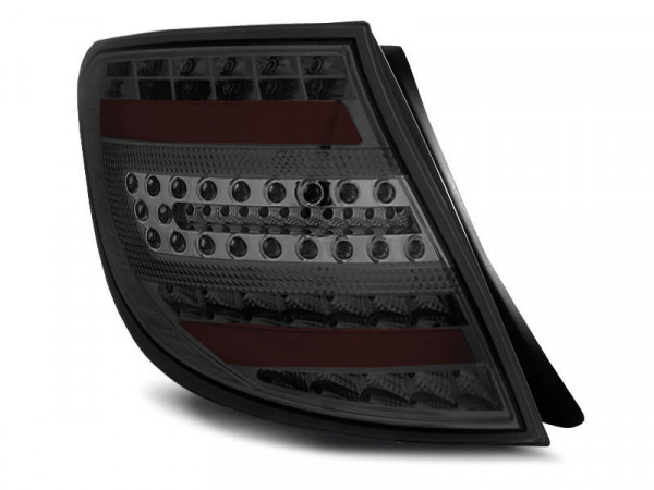 Led Bar Tail Lights Smoke Fits Mercedes C-klasa W204 Kombi 07-10