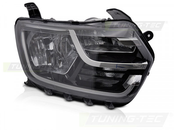 Headlight Black Right Side Tyc Fits Dacia Duster Ii 17-21