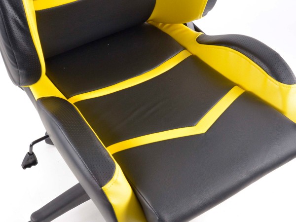 Office Chair Cyberstar black/yellow