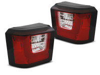Led Bar Tail Lights Red Whie Fits Vw T4 90-03.03 Led Bar Tail Lights Red Whie Fits Vw T4 90-03.03