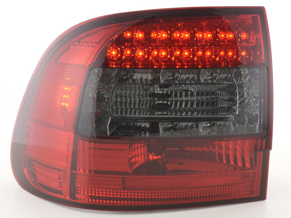 Led Taillights Porsche Cayenne Typ 955 Yr. 02-06 red/black