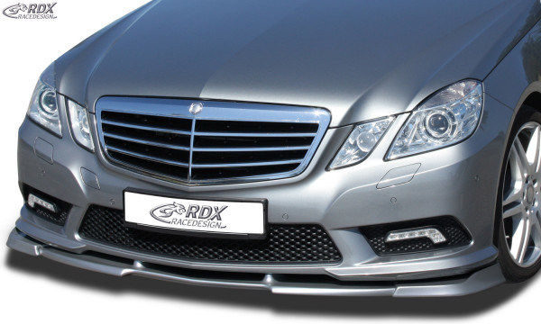 RDX Front Spoiler VARIO-X MERCEDES E-class W212 AMG-Styling 2009-2013 (Fit for Cars with AMG-Styling Frontbumper)