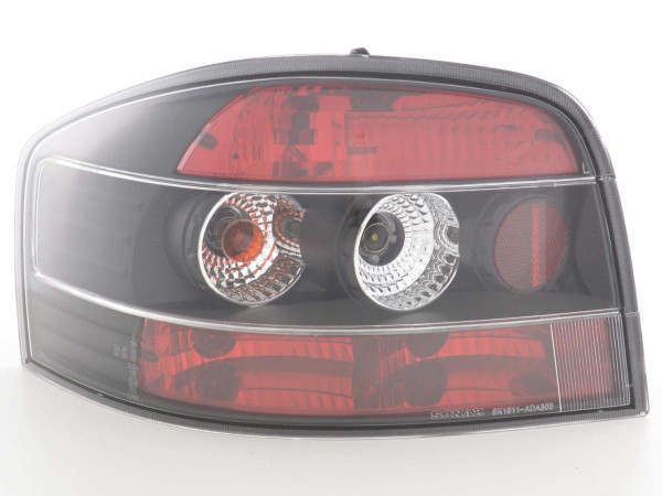 Taillights Audi A3 type 8P Yr. 03- black