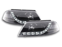 DRL Daylight headlight VW Passat type 3BG Yr. 00-05 black DRL Daylight headlight VW Passat type 3BG Yr. 00-05 black