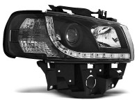Headlights Daylight Black Fits Vw T4 08.96-03.03 Bus Headlights Daylight Black Fits Vw T4 08.96-03.03 Bus