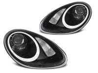 Xenon Headlights Black Fits Porsche Boxster / Cayman 987 05-08 Xenon Headlights Black Fits Porsche Boxster / Cayman 987 05-08