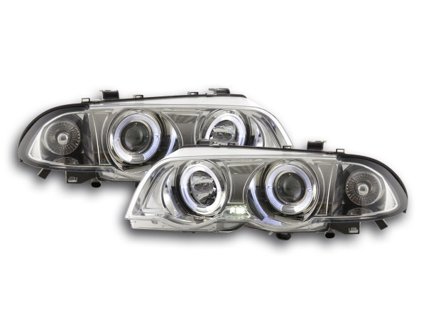 headlight BMW serie 3 saloon type E46 Yr. 98-01 chrome
