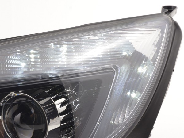 headlight Daylight with DRL Opel Astra J Yr. 2009-2012 black