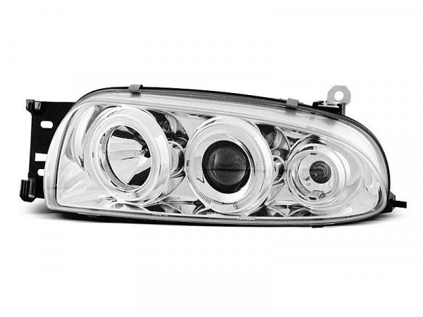 Ford Fiesta Mk4 10.95-08.99 Angel Eyes Chrome