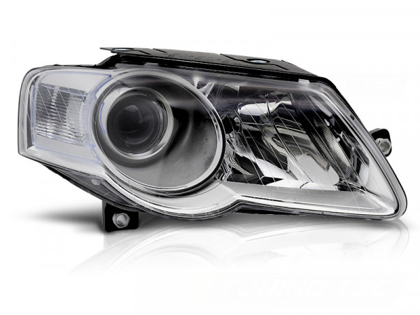 Headlights Chrome Right Side Fits Vw Passat B6 3c 03.05-10