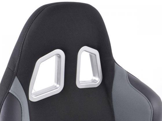 Game Seat for PC and Games console fabric black/grey