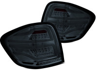Led Bar Tail Lights Smoke Fits Mercedes M-klasa W164 09-11 Led Bar Tail Lights Smoke Fits Mercedes M-klasa W164 09-11