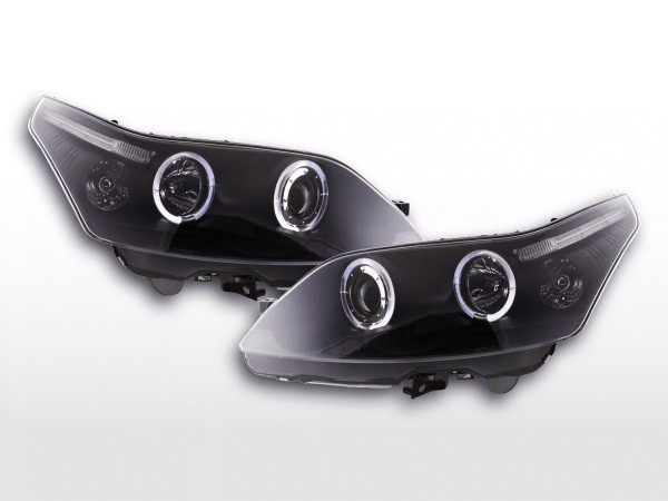 headlight Citroen C4 3-door./5-door. type L Yr. 04- black