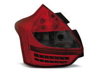 Ford Focus 3 11- 10.14 Hatchback Red Smoke Led Ford Focus 3 11- 10.14 Hatchback Red Smoke Led