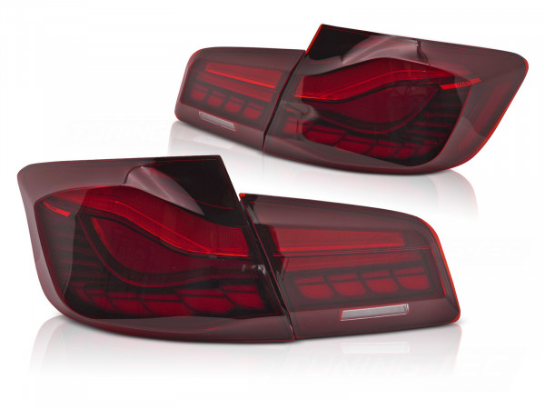 OLED Sequential Tail Lights Red fits BMW F10 2010-2016