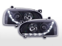DRL Daylight Headlight VW Golf 3 Yr. 91-97 black RHD DRL Daylight Headlight VW Golf 3 Yr. 91-97 black RHD