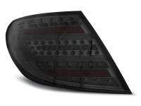 Led Bar Tail Lights Smoke Fits Mercedes C-klasa W204 Sedan 07-10 Led Bar Tail Lights Smoke Fits Mercedes C-klasa W204 Sedan 07-10