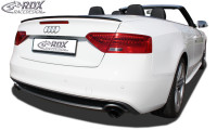 RDX Trunk lid spoiler AUDI A5 Coupe, Convertible, Sportback RDX Trunk lid spoiler AUDI A5 Coupe, Convertible, Sportback