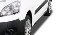 RDX Sideskirts for CITROEN Berlingo 2008-2018 (Type 7) / PEUGEOT Partner 2008-2018 (Type 7) "Slim" RDX Sideskirts for CITROEN Berlingo 2008-2018 (Type 7) / PEUGEOT Partner 2008-2018 (Type 7) "Slim"