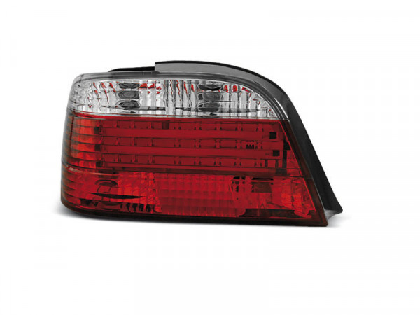 Led Bar Tail Lights Red Whie Fits Bmw E38 06.94-07.01