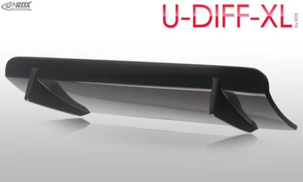RDX Rear Diffusor U-Diff XL for SKODA Superb 3 3V 2015+