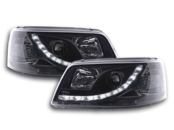 Daylight headlight VW Bus type T5 Yr. 03-09 black